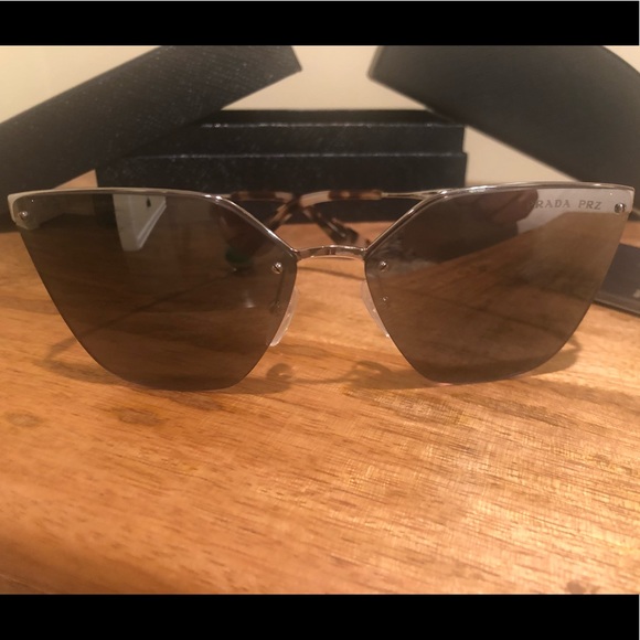 prada pr 68ts silver